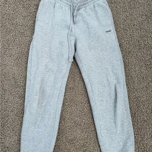 TNA Light Gray Sweatfleece Pants